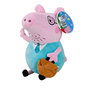 Peppa Pig Characters,Original Soft Toys:Daddy,Mummy,Peppa &George Pig...