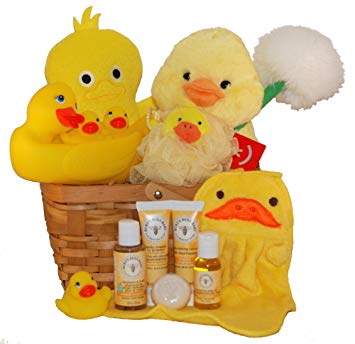 Lucky Ducky Baby Spa Gift Basket - Small
