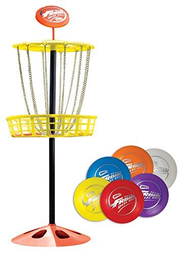 Wham-O Mini Frisbee Golf Disc indoor and outdoor Toy Set, Model: 51091-E0320, Toys & Play