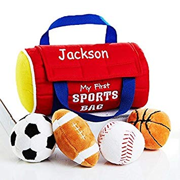 Personalized My First Playset for Baby (My First Sportsbag Playset)