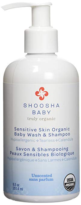 Shoosha Sensitive Skin Organic Wash & Shampoo Unscented