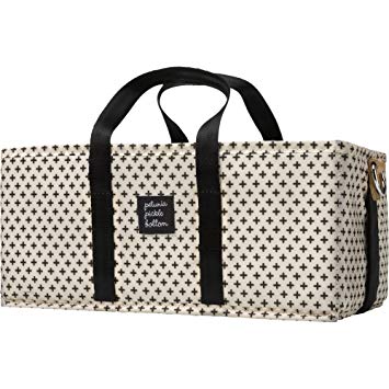 Petunia Pickle Bottom The Grid Caddy Positive, Beige