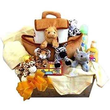 Noah’s Ark Newborn Baby Gift Basket