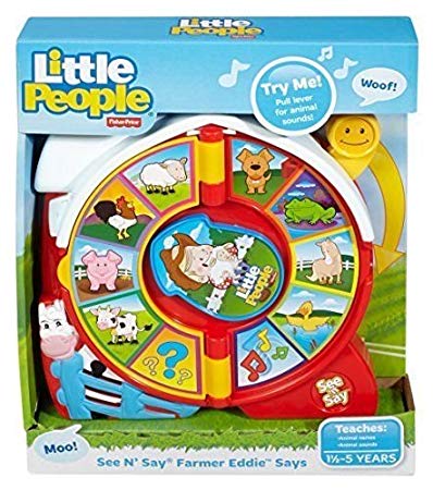 Classic Farmer See N and Say Preschool Toddler Animal Learning Toy