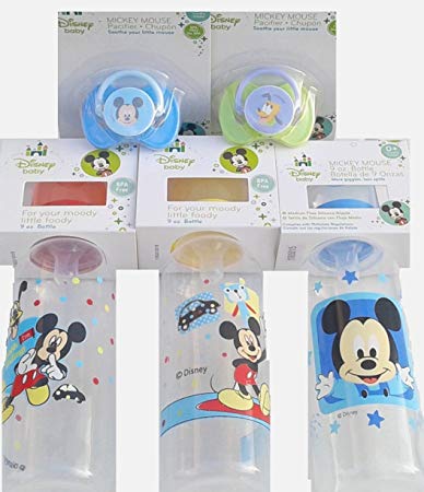 Disney Mickey Mouse Mega Baby Feeding Set for the Mickey Fan