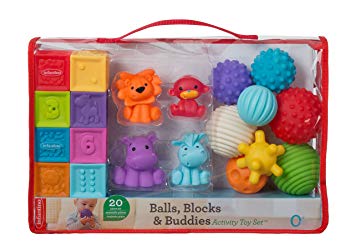 Infantino Balls, Blocks, & Buddies Activity Toy Set