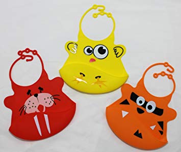 Waterproof Silicone Baby Bibs By Cool Kids Hq