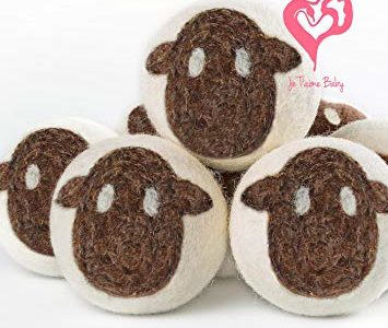 Je T’aime Baby Artisan Wool Dryer Balls – 6 Pack XL – Lamb Review