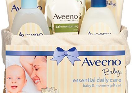 Aveeno Baby Essential Daily Care Baby & Mommy Nourishing Skincare Gift Set, 8 items Review